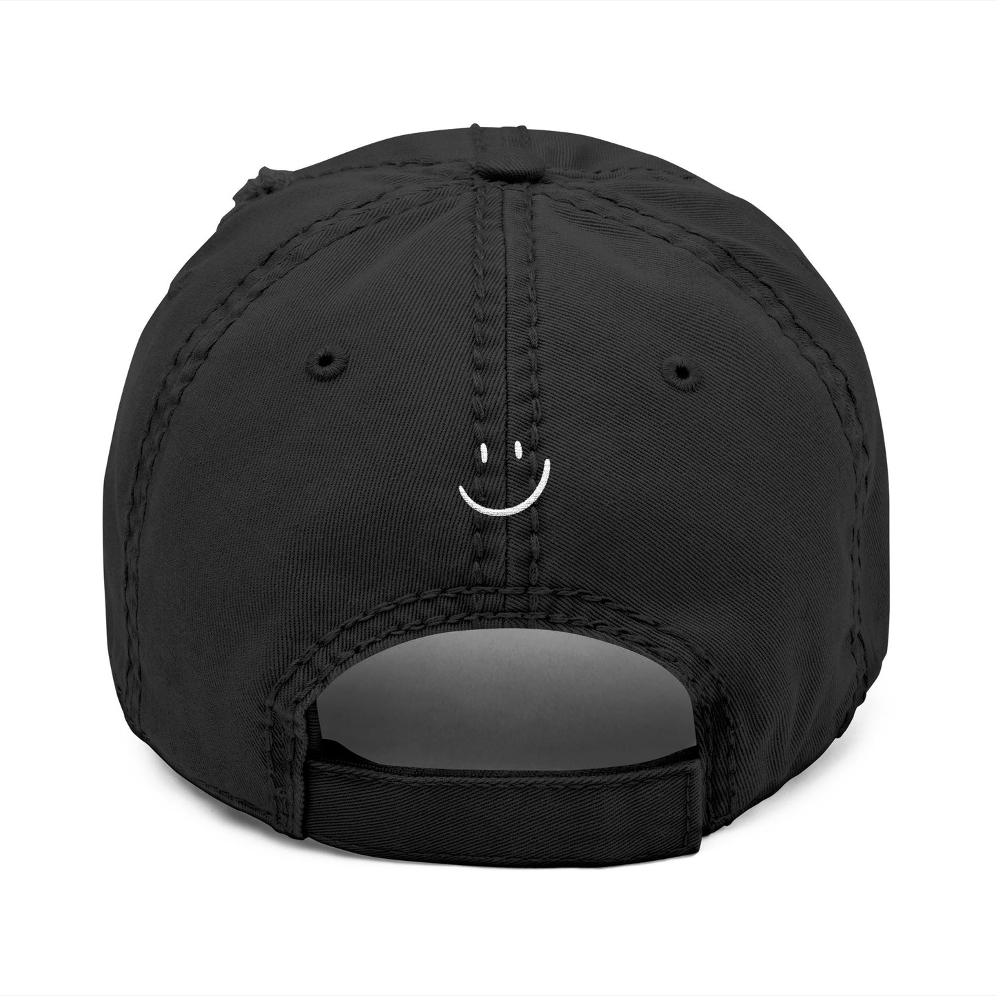 Bad Hair Day Distressed Dad Hat — Embroidered Casual Baseball Cap
