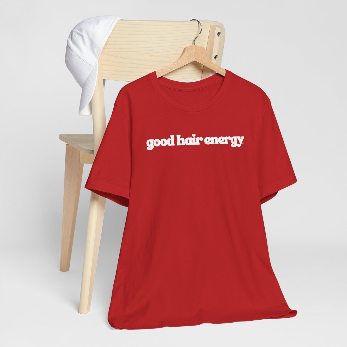 T-Shirt — "good hair energy" Graphic Tee