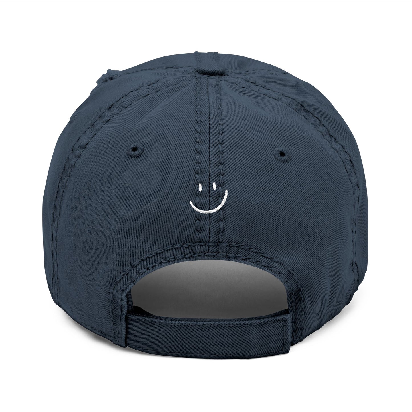 Bad Hair Day Distressed Dad Hat — Embroidered Casual Baseball Cap