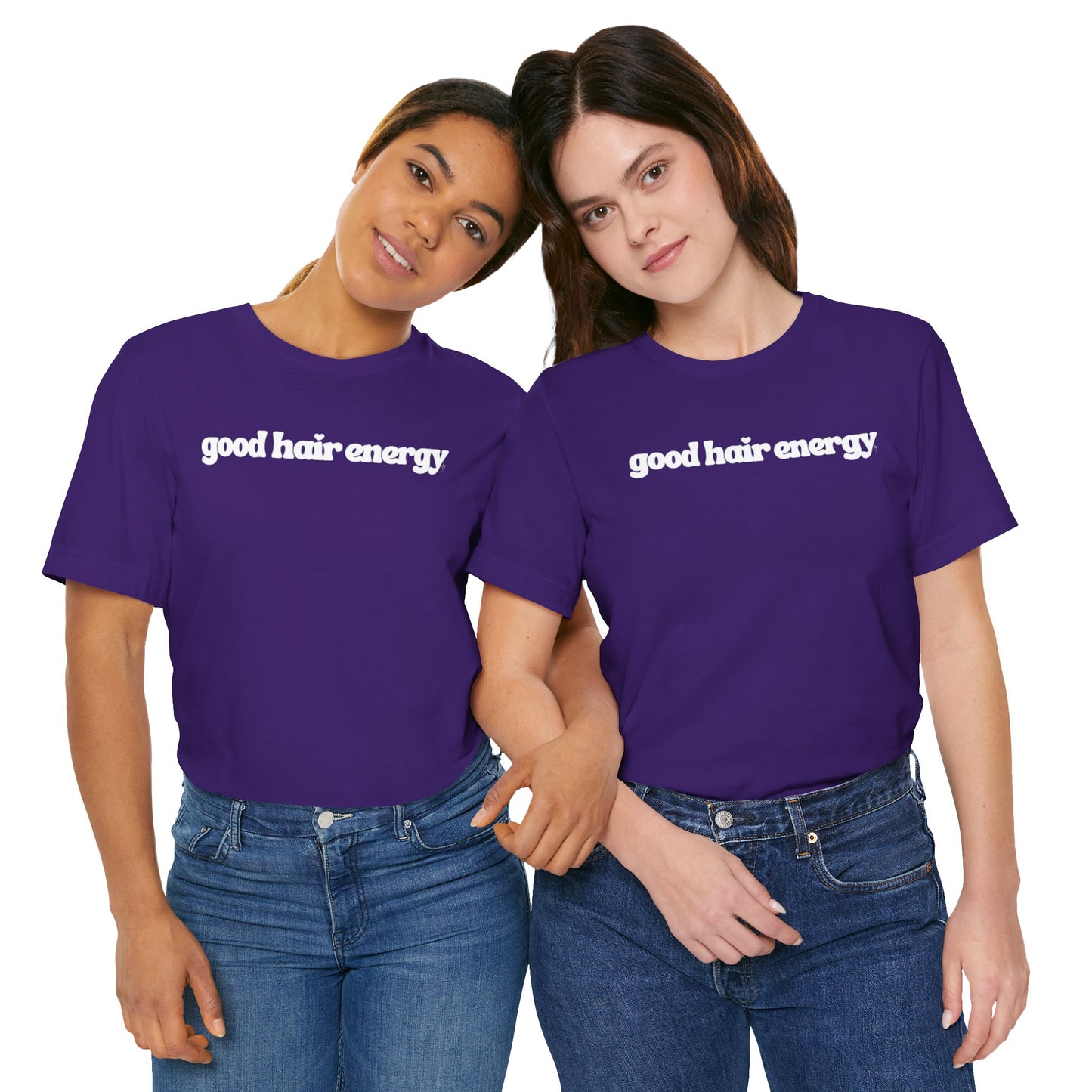 T-Shirt — "good hair energy" Graphic Tee