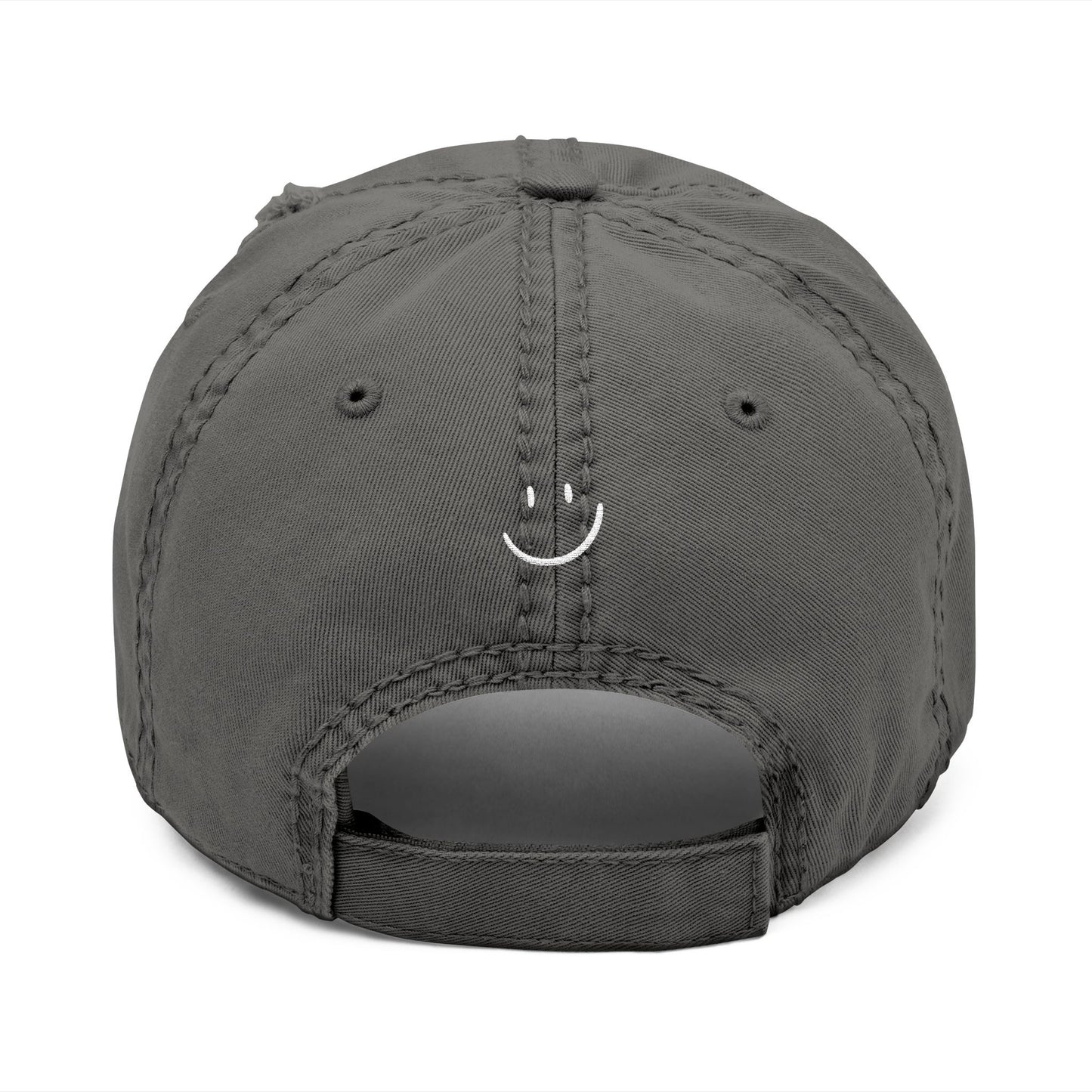 Bad Hair Day Distressed Dad Hat — Embroidered Casual Baseball Cap