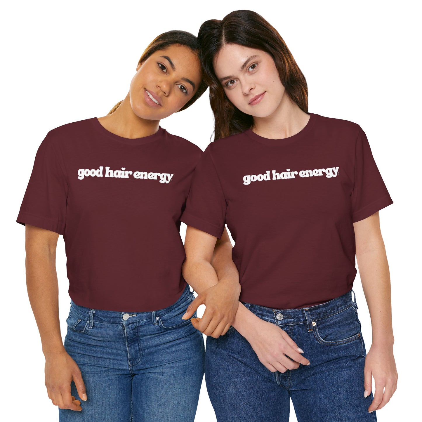 T-Shirt — "good hair energy" Graphic Tee