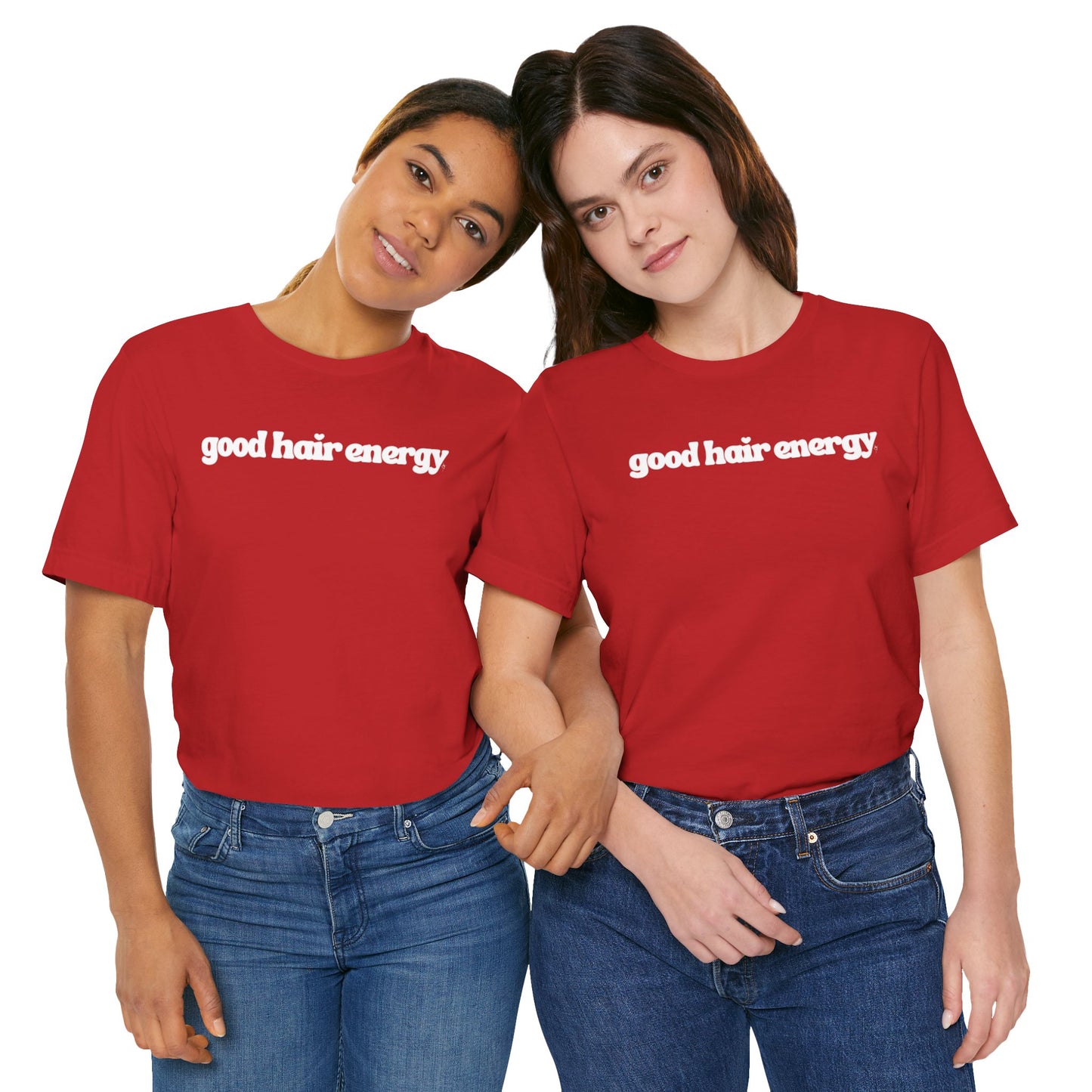 T-Shirt — "good hair energy" Graphic Tee